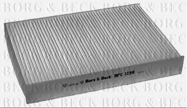 Borg & beck BFC1139 Filter, interior air BFC1139: Buy near me in Poland at 2407.PL - Good price!