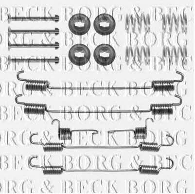 Borg & beck BBK6247 Комплект монтажный тормозных колодок BBK6247: Отличная цена - Купить в Польше на 2407.PL!