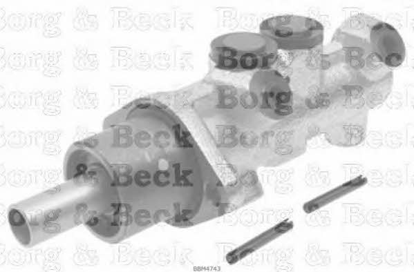 Borg & beck BBM4743 Brake Master Cylinder BBM4743: Buy near me in Poland at 2407.PL - Good price!