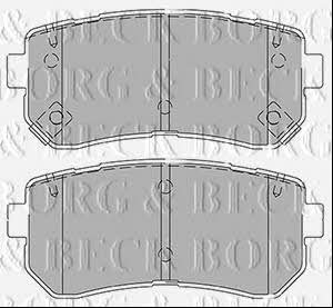 Borg & beck BBP2425 Brake Pad Set, disc brake BBP2425: Buy near me in Poland at 2407.PL - Good price!