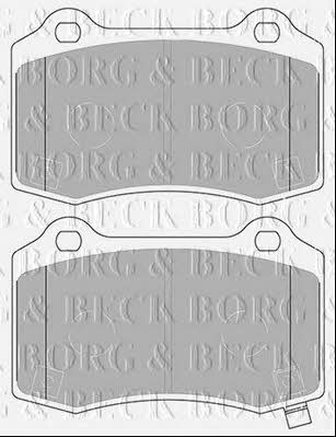 Borg & beck BBP2433 Brake Pad Set, disc brake BBP2433: Buy near me in Poland at 2407.PL - Good price!