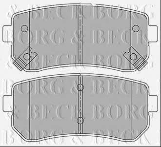 Borg & beck BBP2424 Klocki hamulcowe, zestaw BBP2424: Dobra cena w Polsce na 2407.PL - Kup Teraz!