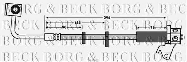 Borg & beck BBH7622 Przewód hamulcowy elastyczny BBH7622: Dobra cena w Polsce na 2407.PL - Kup Teraz!