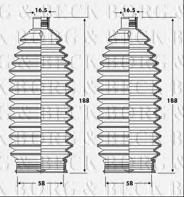 Borg & beck BSG3417 Steering rod boot BSG3417: Buy near me in Poland at 2407.PL - Good price!