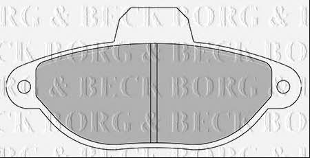 Borg & beck BBP2428 Klocki hamulcowe, zestaw BBP2428: Dobra cena w Polsce na 2407.PL - Kup Teraz!
