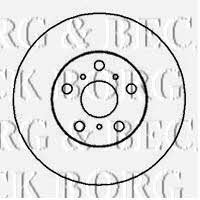 Borg & beck BBD4048 Wentylowana przednia tarcza hamulcowa BBD4048: Dobra cena w Polsce na 2407.PL - Kup Teraz!