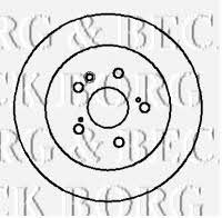 Borg & beck BBD4100 Tarcza hamulcowa tylna, niewentylowana BBD4100: Dobra cena w Polsce na 2407.PL - Kup Teraz!