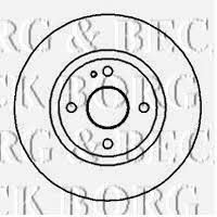Borg & beck BBD4227 Front brake disc ventilated BBD4227: Buy near me in Poland at 2407.PL - Good price!