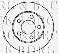 Borg & beck BBD4236 Wentylowana przednia tarcza hamulcowa BBD4236: Dobra cena w Polsce na 2407.PL - Kup Teraz!