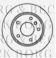 Borg & beck BBD4289 Rear brake disc, non-ventilated BBD4289: Buy near me in Poland at 2407.PL - Good price!