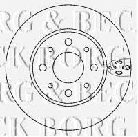 Borg & beck BBD4406 Wentylowana przednia tarcza hamulcowa BBD4406: Dobra cena w Polsce na 2407.PL - Kup Teraz!