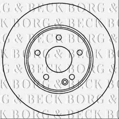 Borg & beck BBD4470 Front brake disc ventilated BBD4470: Buy near me in Poland at 2407.PL - Good price!
