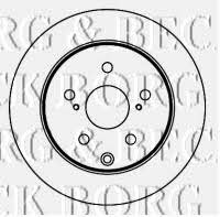 Borg & beck BBD4603 Tarcza hamulcowa tylna, niewentylowana BBD4603: Dobra cena w Polsce na 2407.PL - Kup Teraz!