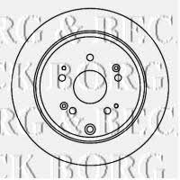 Borg & beck BBD4610 Bremsscheibe hinten, unbelüftet BBD4610: Kaufen Sie zu einem guten Preis in Polen bei 2407.PL!