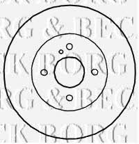 Borg & beck BBD4649 Wentylowana przednia tarcza hamulcowa BBD4649: Dobra cena w Polsce na 2407.PL - Kup Teraz!