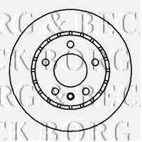 Borg & beck BBD4888 Innenbelüftete Bremsscheibe vorne BBD4888: Kaufen Sie zu einem guten Preis in Polen bei 2407.PL!