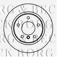 Borg & beck BBD4953 Tarcza hamulcowa tylna, niewentylowana BBD4953: Dobra cena w Polsce na 2407.PL - Kup Teraz!