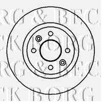 Borg & beck BBD4964 Wentylowana przednia tarcza hamulcowa BBD4964: Dobra cena w Polsce na 2407.PL - Kup Teraz!