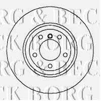 Borg & beck BBD5119 Front brake disc ventilated BBD5119: Buy near me in Poland at 2407.PL - Good price!
