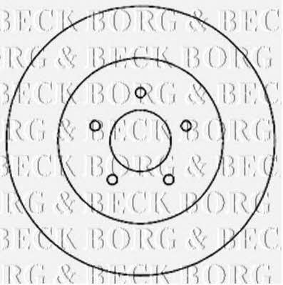 Borg & beck BBD5146 Wentylowana tarcza hamulcowa z tyłu BBD5146: Dobra cena w Polsce na 2407.PL - Kup Teraz!