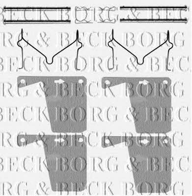 Borg & beck BBK1064 Mounting kit brake pads BBK1064: Buy near me in Poland at 2407.PL - Good price!