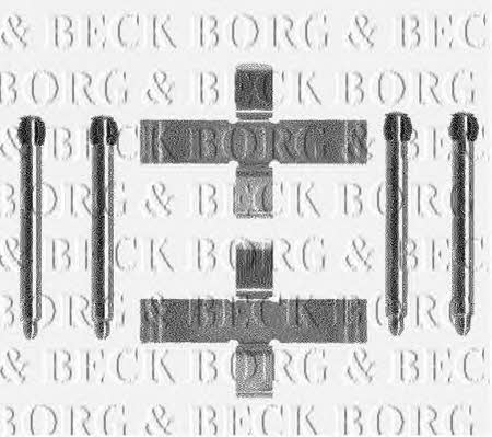 Borg & beck BBK1090 Комплект монтажный тормозных колодок BBK1090: Отличная цена - Купить в Польше на 2407.PL!
