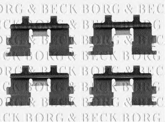 Borg & beck BBK1142 Zestaw montażowy klocków hamulcowych BBK1142: Dobra cena w Polsce na 2407.PL - Kup Teraz!