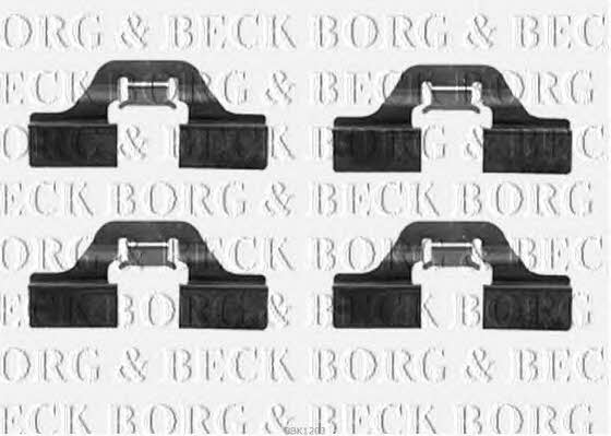 Borg & beck BBK1203 Zestaw montażowy klocków hamulcowych BBK1203: Dobra cena w Polsce na 2407.PL - Kup Teraz!