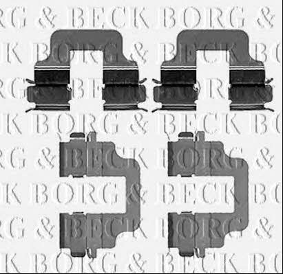 Borg & beck BBK1211 Комплект монтажный тормозных колодок BBK1211: Отличная цена - Купить в Польше на 2407.PL!