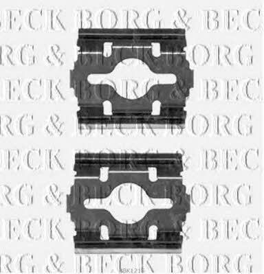 Borg & beck BBK1215 Mounting kit brake pads BBK1215: Buy near me in Poland at 2407.PL - Good price!