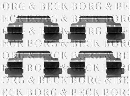 Borg & beck BBK1237 Zestaw montażowy klocków hamulcowych BBK1237: Dobra cena w Polsce na 2407.PL - Kup Teraz!