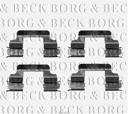Borg & beck BBK1263 Zestaw montażowy klocków hamulcowych BBK1263: Dobra cena w Polsce na 2407.PL - Kup Teraz!