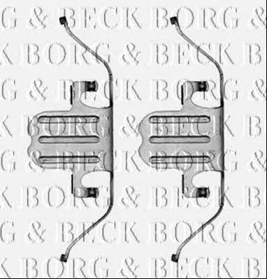 Borg & beck BBK1290 Montagesatz für Bremsbacken BBK1290: Kaufen Sie zu einem guten Preis in Polen bei 2407.PL!
