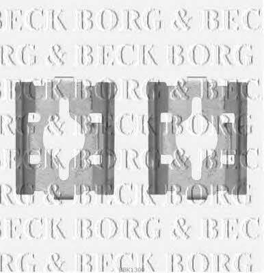 Borg & beck BBK1300 Zestaw montażowy klocków hamulcowych BBK1300: Dobra cena w Polsce na 2407.PL - Kup Teraz!