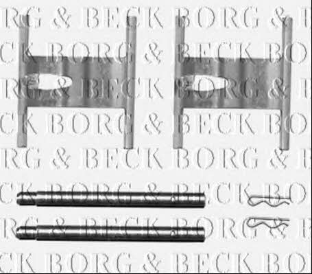 Borg & beck BBK1327 Mounting kit brake pads BBK1327: Buy near me in Poland at 2407.PL - Good price!