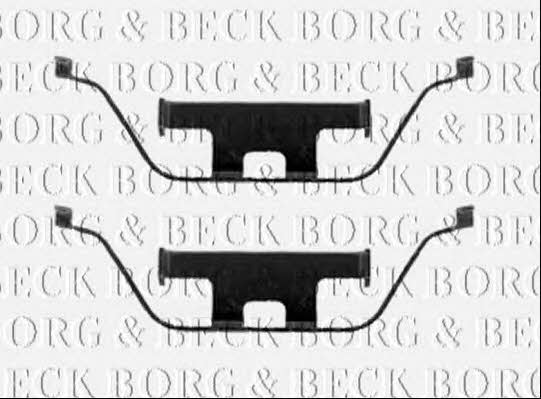 Borg & beck BBK1343 Zestaw montażowy klocków hamulcowych BBK1343: Dobra cena w Polsce na 2407.PL - Kup Teraz!