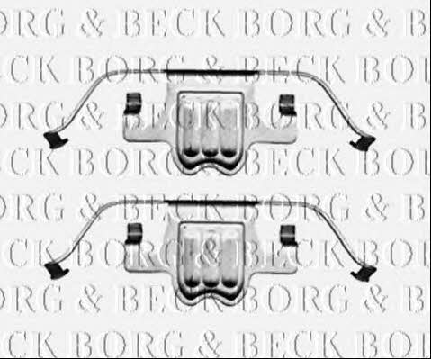 Borg & beck BBK1381 Zestaw montażowy klocków hamulcowych BBK1381: Dobra cena w Polsce na 2407.PL - Kup Teraz!