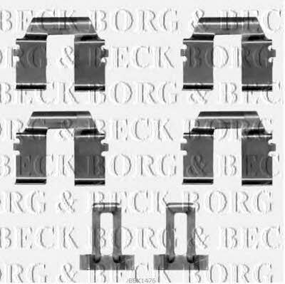Borg & beck BBK1476 Mounting kit brake pads BBK1476: Buy near me in Poland at 2407.PL - Good price!