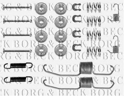 Borg & beck BBK6108 Montagesatz für Bremsbacken BBK6108: Bestellen Sie in Polen zu einem guten Preis bei 2407.PL!