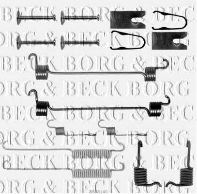 Borg & beck BBK6140 Mounting kit brake pads BBK6140: Buy near me in Poland at 2407.PL - Good price!