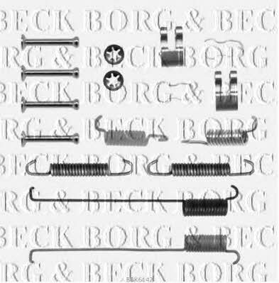 Borg & beck BBK6142 Zestaw montażowy klocków hamulcowych BBK6142: Dobra cena w Polsce na 2407.PL - Kup Teraz!