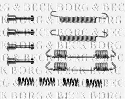 Borg & beck BBK6145 Mounting kit brake pads BBK6145: Buy near me in Poland at 2407.PL - Good price!