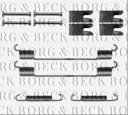 Borg & beck BBK6148 Комплект монтажний гальмівних колодок BBK6148: Приваблива ціна - Купити у Польщі на 2407.PL!