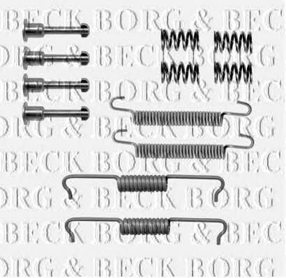 Borg & beck BBK6177 Комплект монтажний гальмівних колодок BBK6177: Приваблива ціна - Купити у Польщі на 2407.PL!