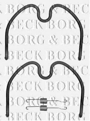 Borg & beck BBK6193 Комплект монтажний гальмівних колодок BBK6193: Приваблива ціна - Купити у Польщі на 2407.PL!