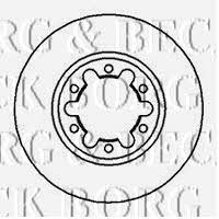 Borg & beck BBD4031 Wentylowana przednia tarcza hamulcowa BBD4031: Dobra cena w Polsce na 2407.PL - Kup Teraz!