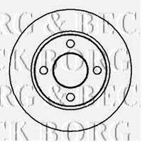 Borg & beck BBD4134 Tarcza hamulcowa tylna, niewentylowana BBD4134: Dobra cena w Polsce na 2407.PL - Kup Teraz!