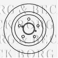 Borg & beck BBD4137 Тормозной диск передний вентилируемый BBD4137: Отличная цена - Купить в Польше на 2407.PL!