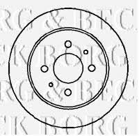 Borg & beck BBD4198 Tarcza hamulcowa tylna, niewentylowana BBD4198: Dobra cena w Polsce na 2407.PL - Kup Teraz!