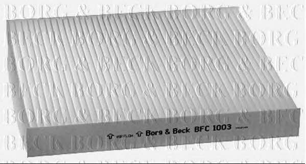 Borg & beck BFC1003 Filter, interior air BFC1003: Buy near me at 2407.PL in Poland at an Affordable price!